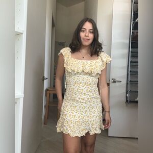 Forever 21 sunflower mini dress - Size S